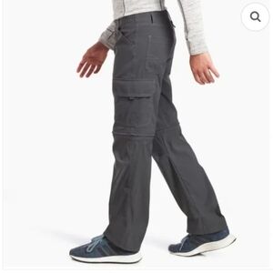 Kuhl Convertible Cargo Pants Recco Gray Large
